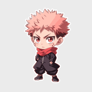 Vinyl sticker Yuji2