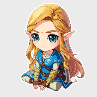 Vinyl sticker Zelda2