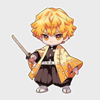 Vinyl sticker Zenitsu
